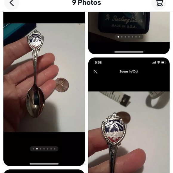 Sterling silver spoon. Final - Picture 1 of 4